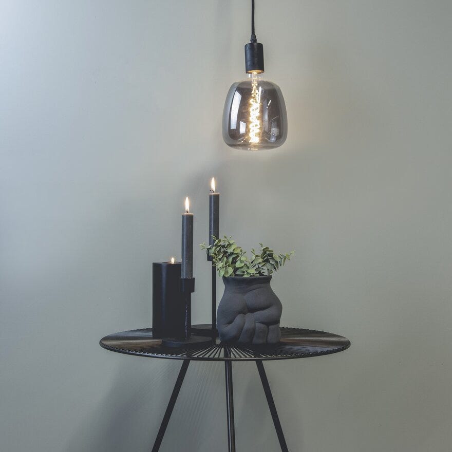 Sindig THIMA Vase H13 cm i Svart