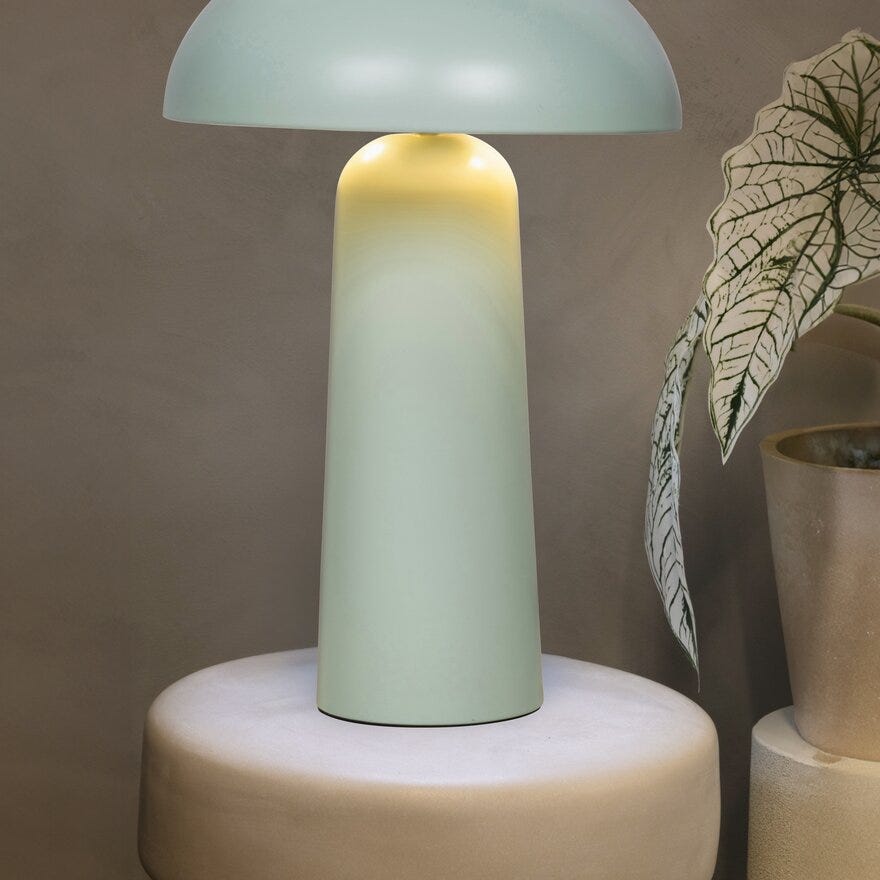 Sindig BROX Bordlampe H38 cm i Grønn