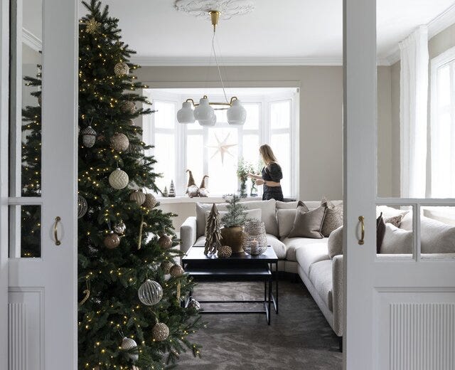 BYGDØY ALLÉ Juletre H220 cm i Grønn