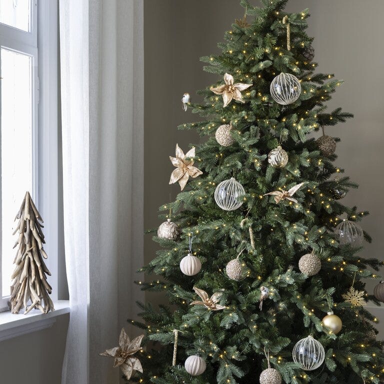 Ly BYGDØY ALLÉ Juletre H210 cm i Grønn