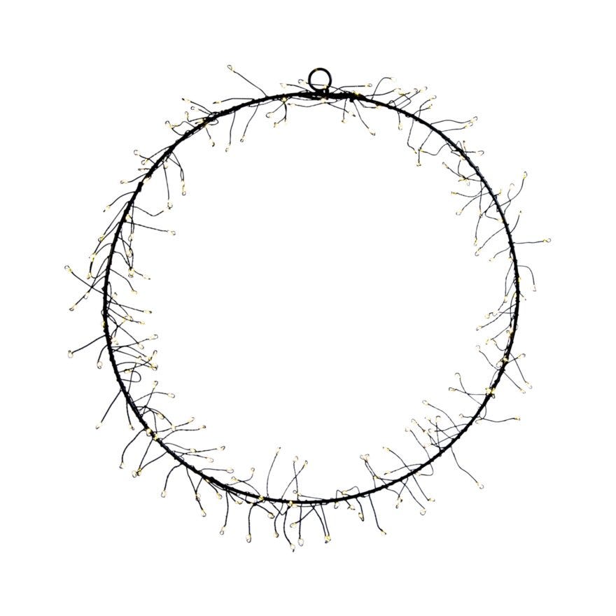 CELIA Lysring Ø35 cm i Svart