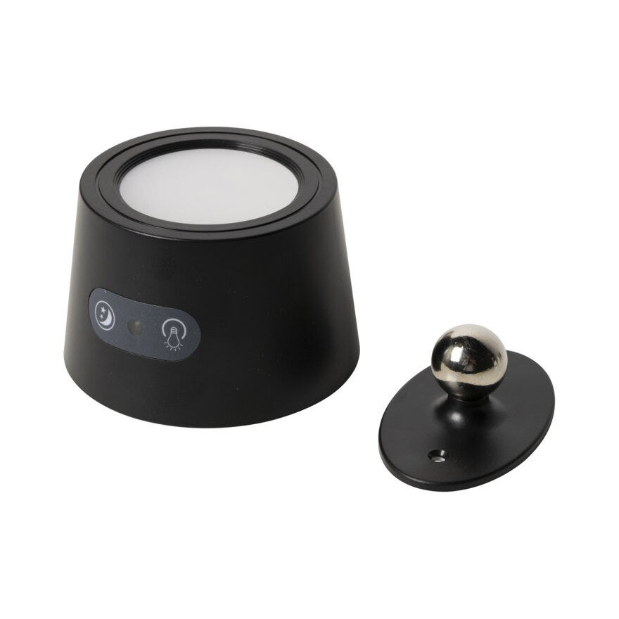 CHARGE Vegglampe H10 cm i Svart
