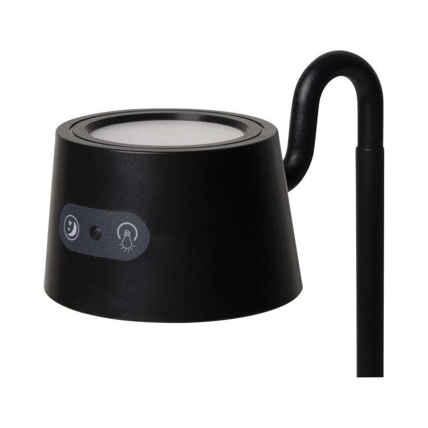 CHARGE Bordlampe oppladbar H35 cm i Svart