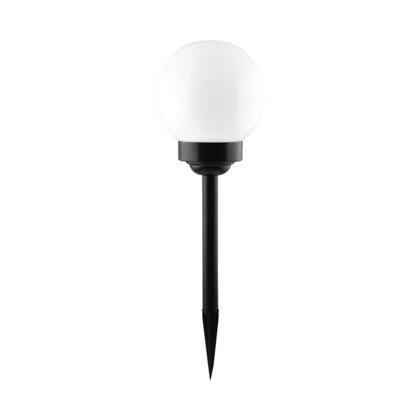 DEKA Solcellelampe Ø10 cm i Svart