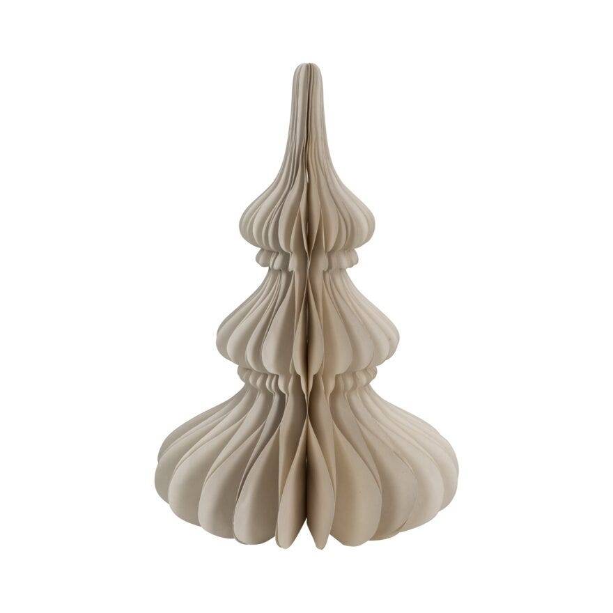 Sindig DENA Juledekor H40.5 cm i Beige/natur