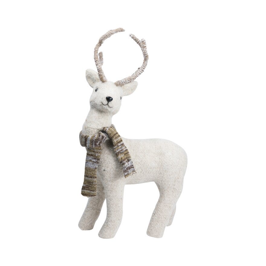 DIDRIK Dådyr 32x14 cm i Beige/natur