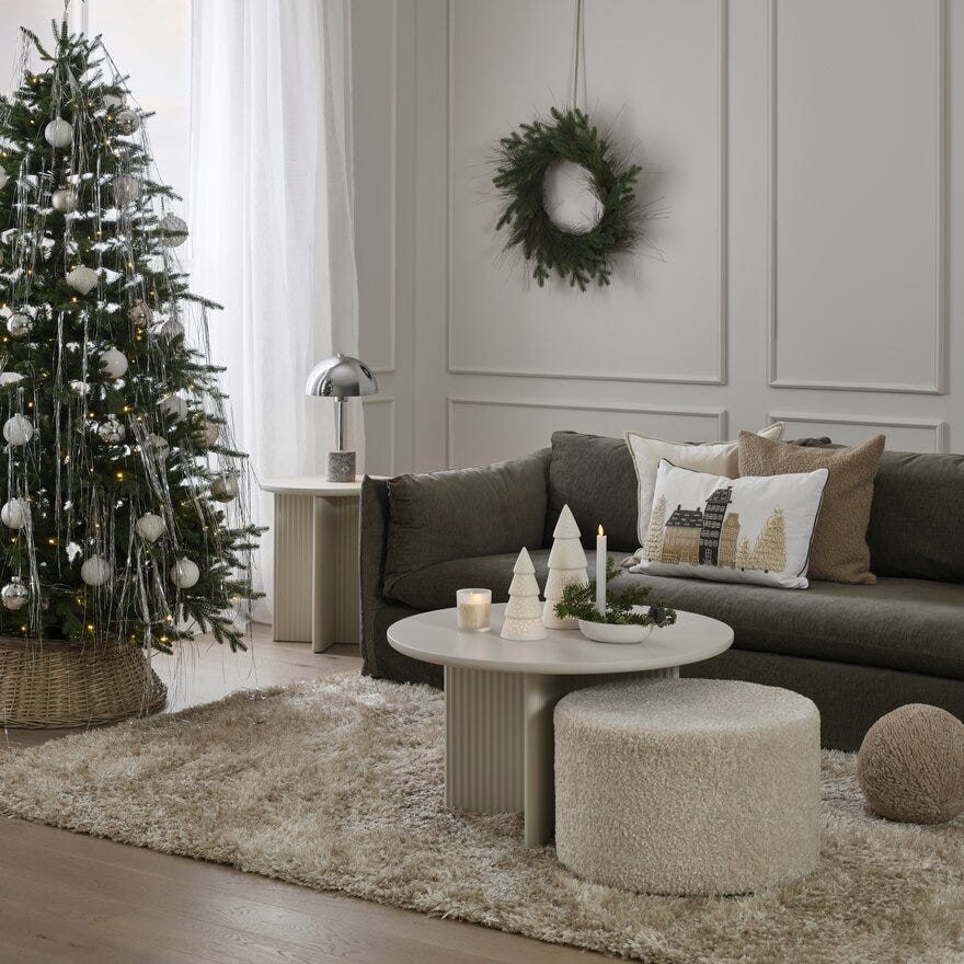 Sindig YULE Juletrefotskjuler Ø65 cm i Grå