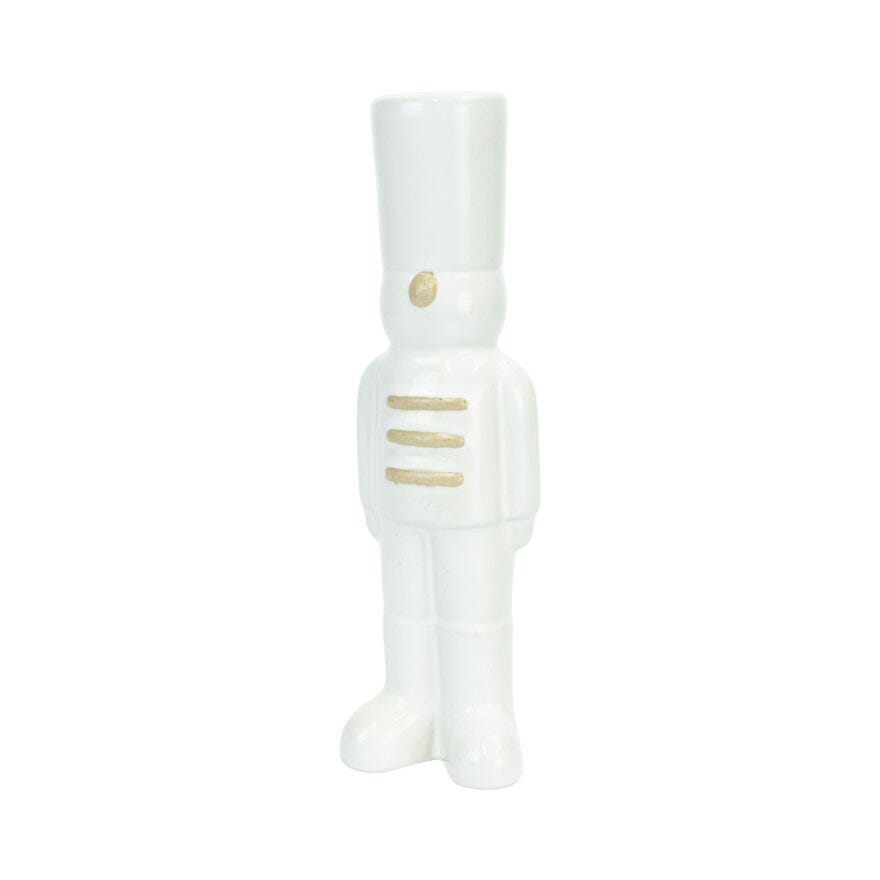 EINAR Tinnsoldat 4.5x5.8 cm i Hvit
