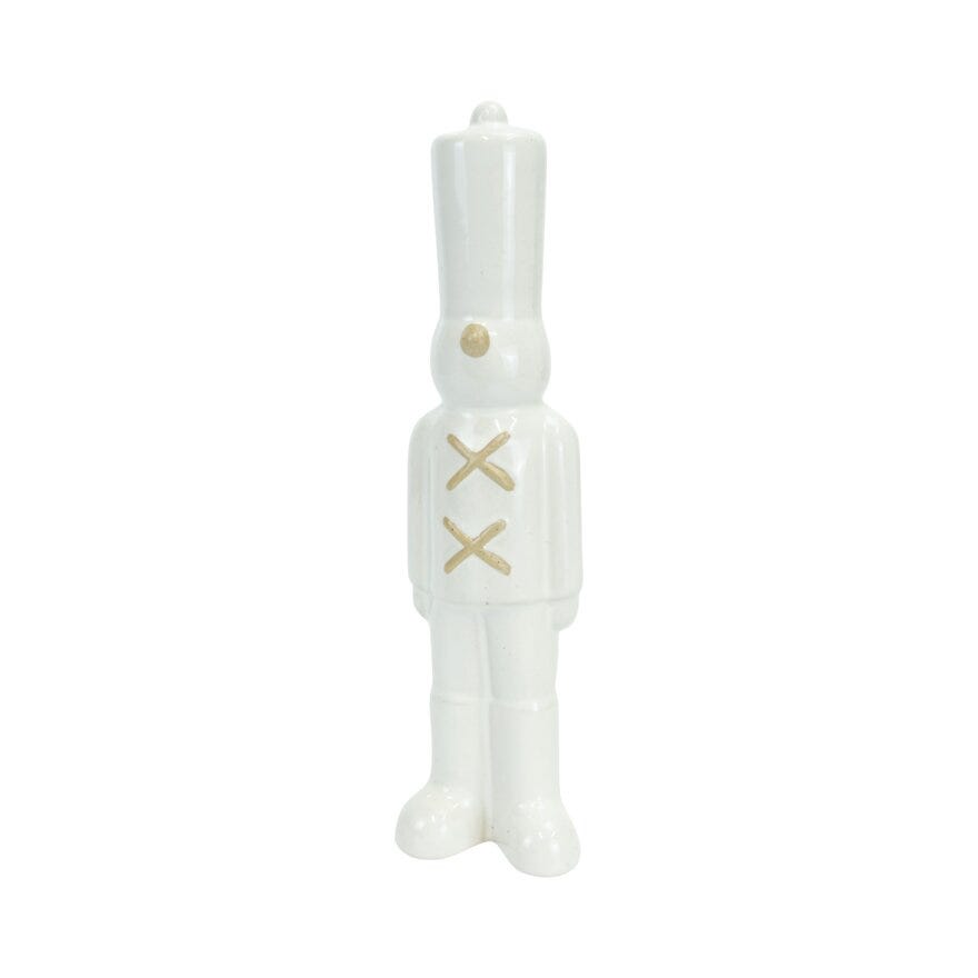 EINAR Tinnsoldat 5x6.5 cm i Hvit