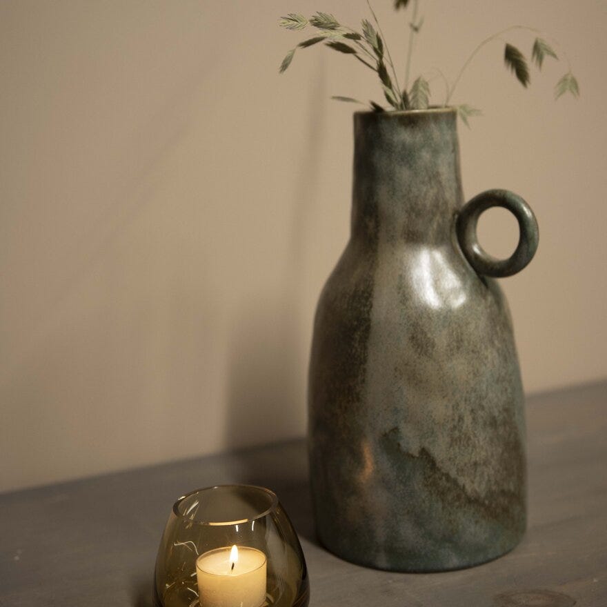 Sindig ELLE Vase H28 cm i Grønn