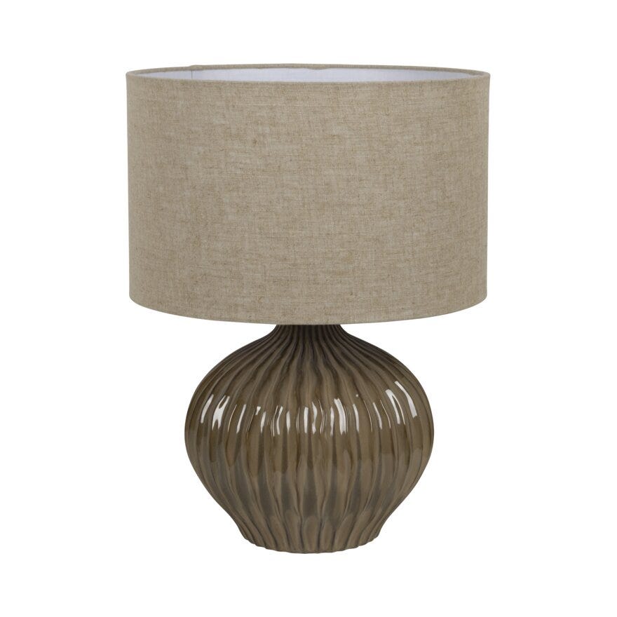 Sindig FABRIS Bordlampe H48 cm i Brun