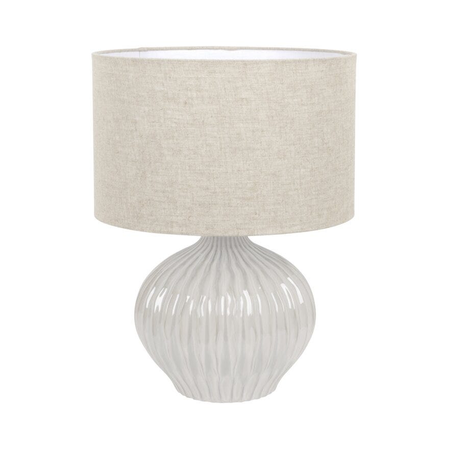Sindig FABRIS Bordlampe H48 cm i Hvit