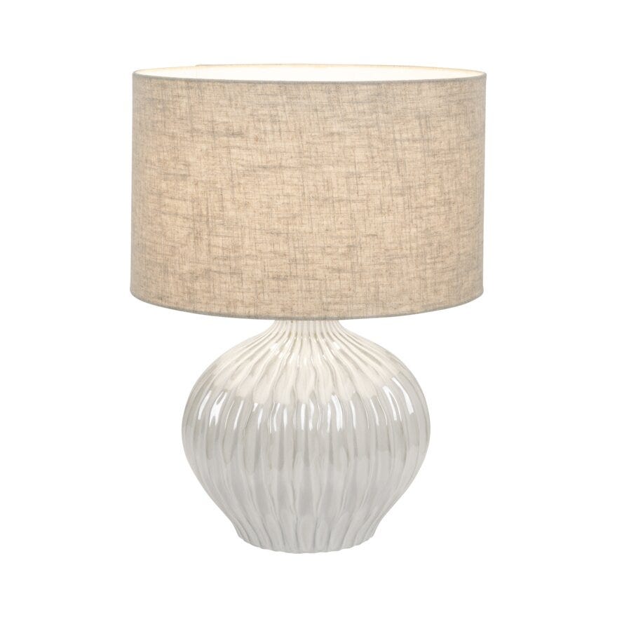 Sindig FABRIS Bordlampe H48 cm i Hvit