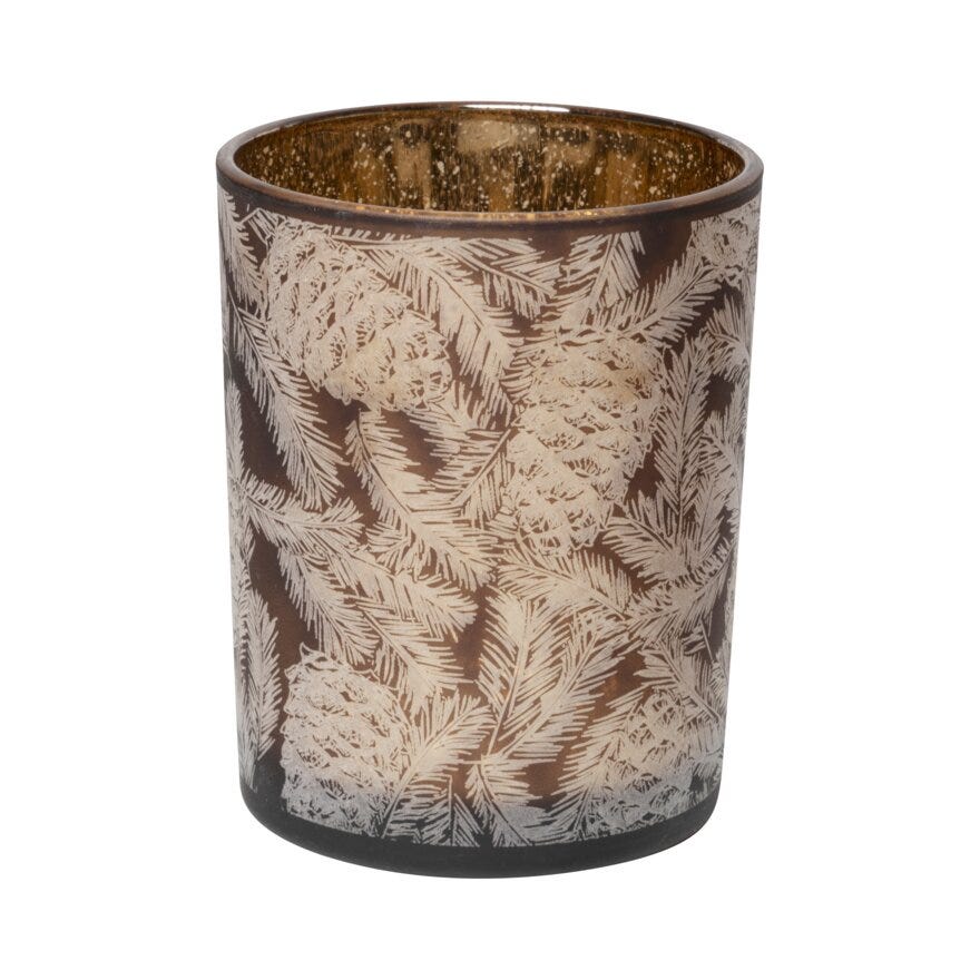 Sindig FREID Julelysholder H12.5 cm i Brun