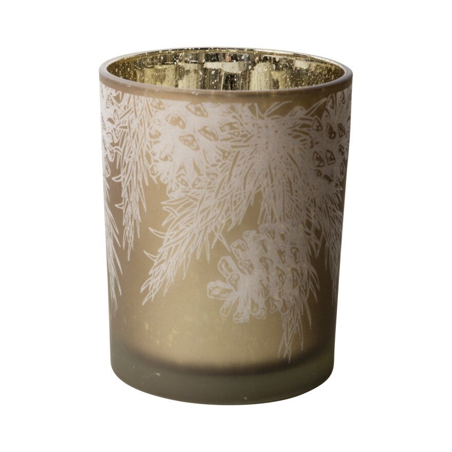 Sindig FURE Julelysholder H12.5 cm i Brun