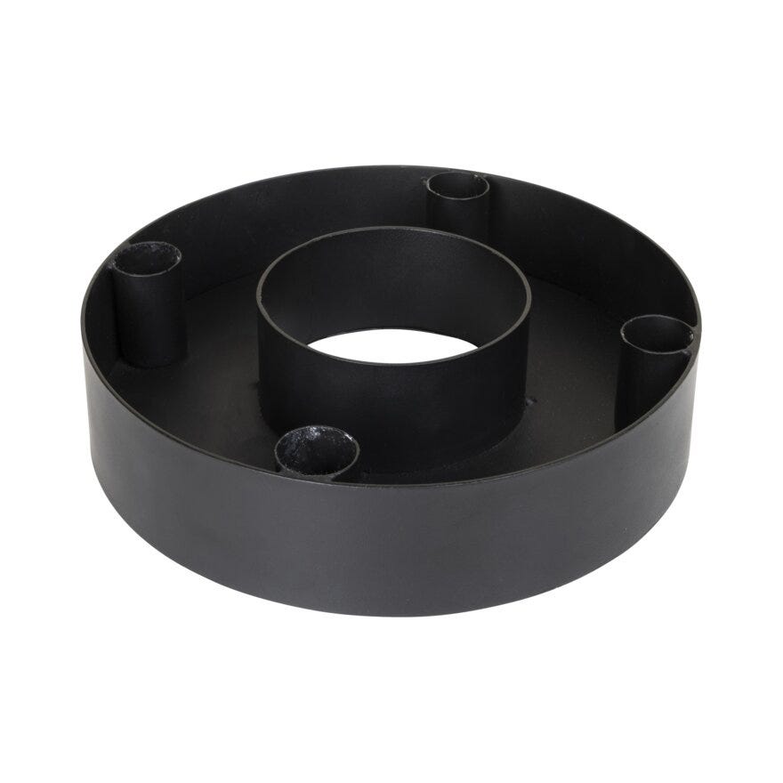 Sindig GABRIELLE Adventsstake Ø20 cm i Svart