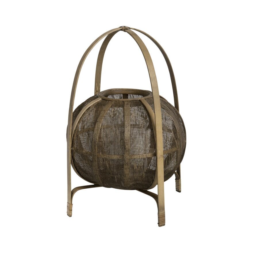 Sindig GARIN Lykt H47 cm i Beige/natur