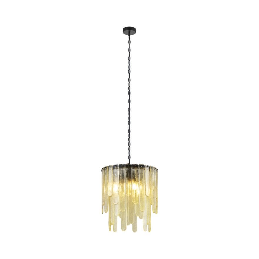 Sindig GELLI Lysekrone Ø40 cm i Beige/natur