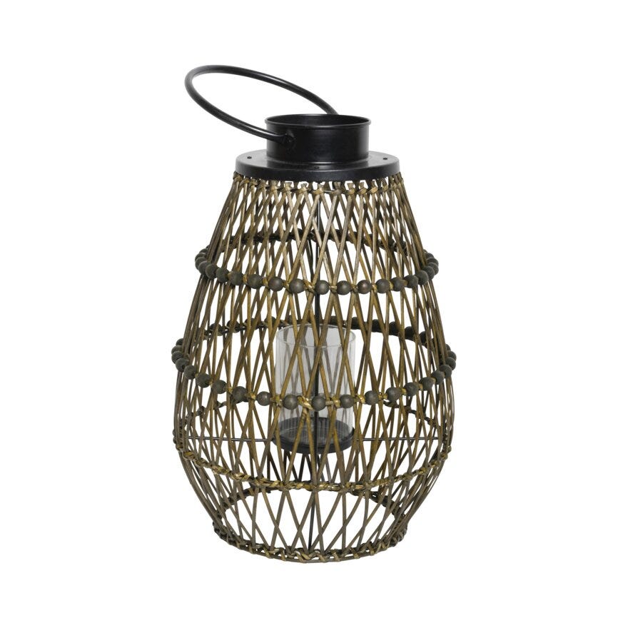 Sindig HAUS Lykt H54 cm i Brun