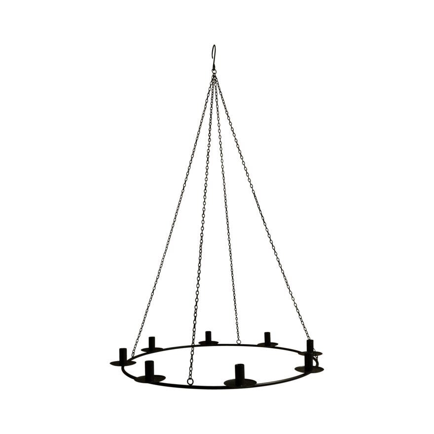 HEDALEN Lysekrone H100 cm i Svart