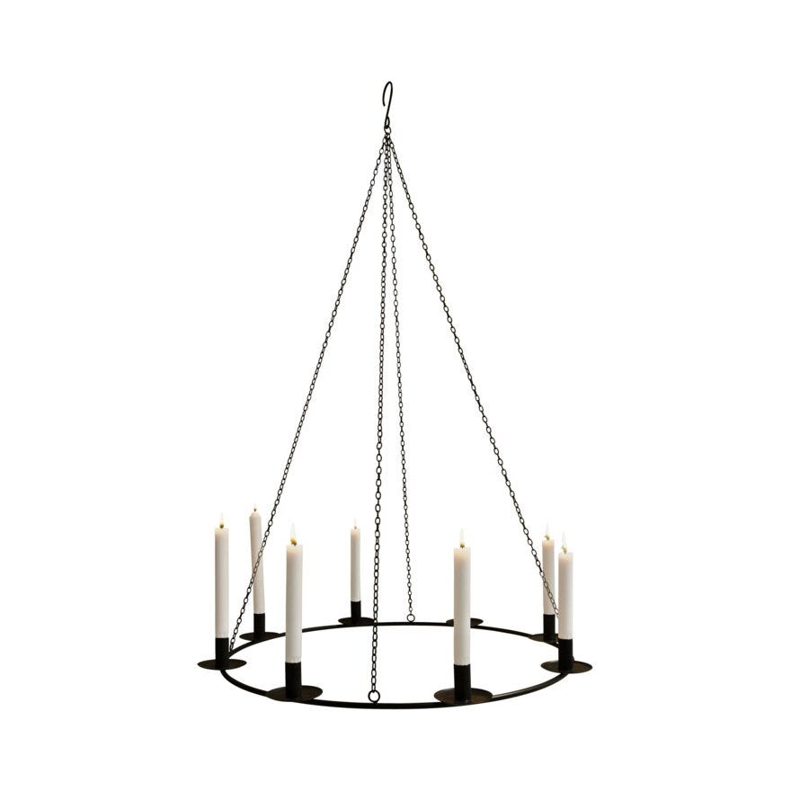 HEDALEN Lysekrone H100 cm i Svart