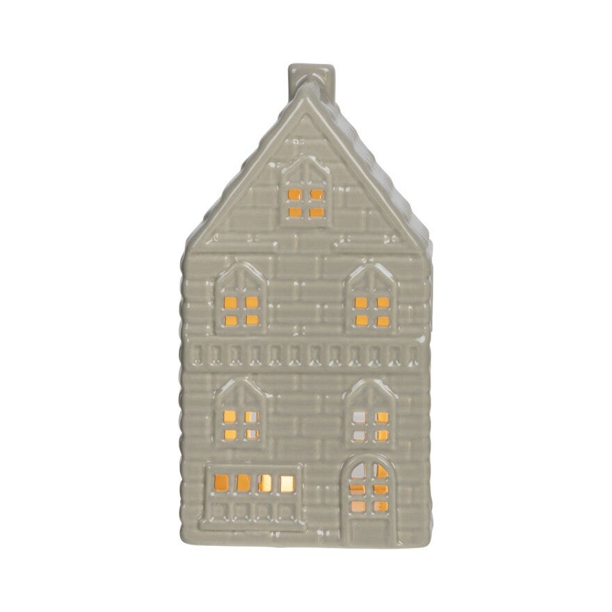 Sindig HUDSON Lyshus H20 cm i Beige/natur