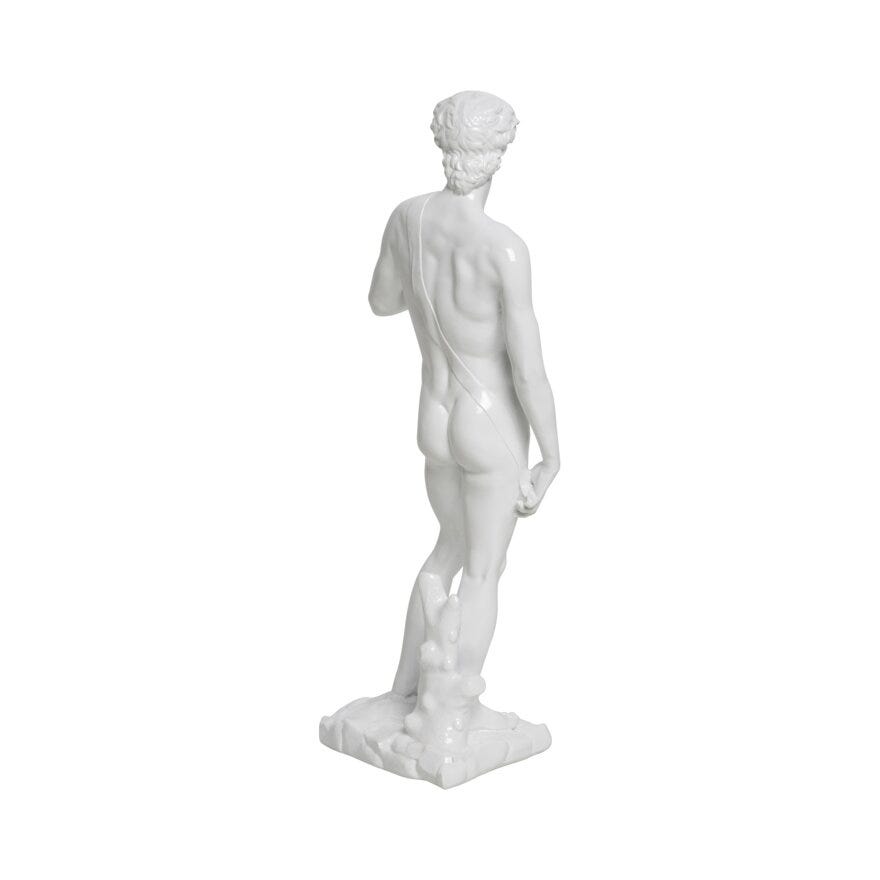 Sindig IVORY Dekorfigur H36.5 cm i Hvit