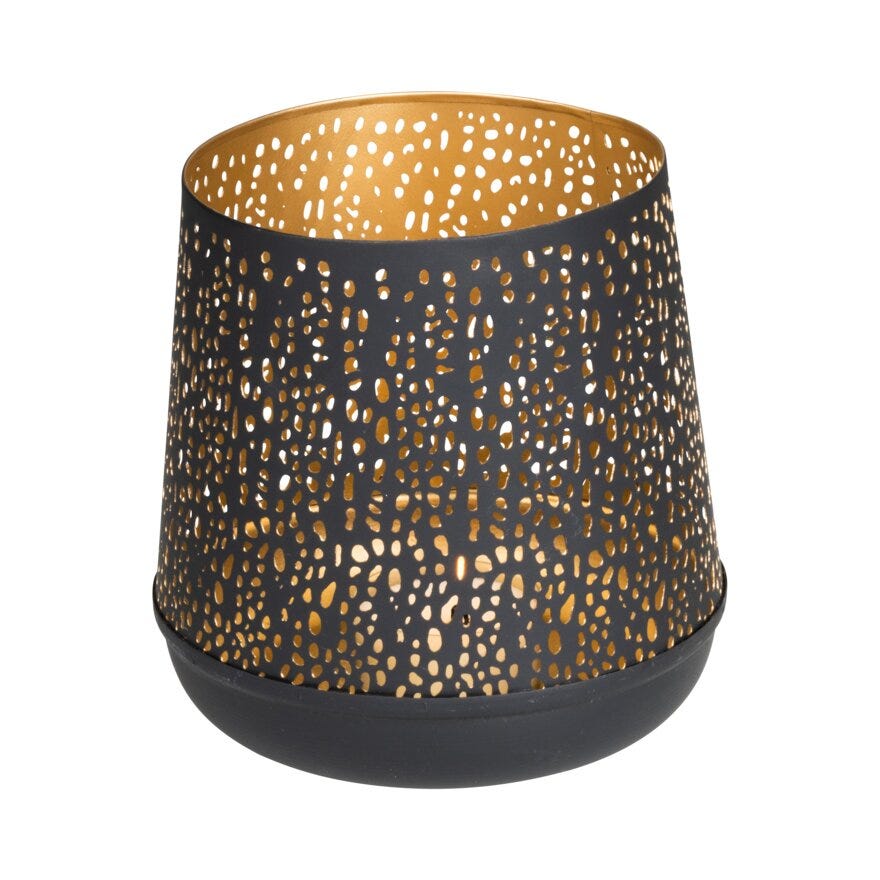 Sindig JAI Telysholder H17 cm i Svart