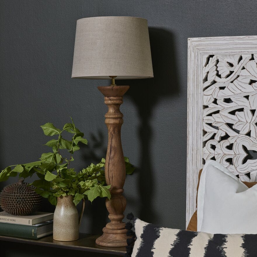 Pr Home LODGE Lampefot H78 cm i Brun