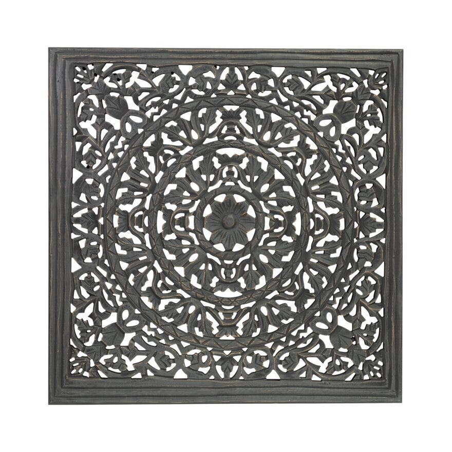Sindig JAIPUR Veggdekor 80x80 cm i Grå