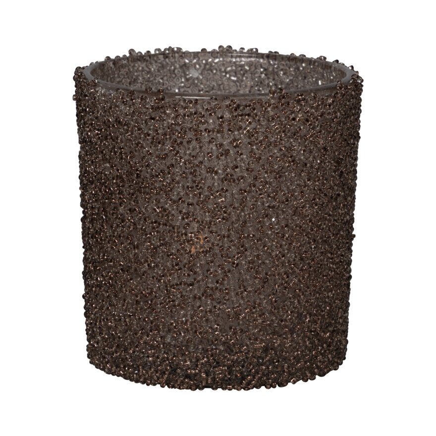 Sindig JOGLEFALL Julelysholder Ø7.3 cm i Brun