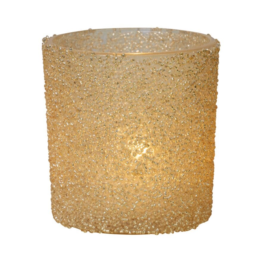 Sindig JOGLEFALL Julelysholder Ø7.3 cm i Gull