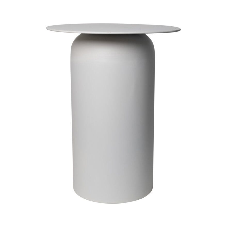 Sindig JORAN Sidebord Ø40 cm i Hvit