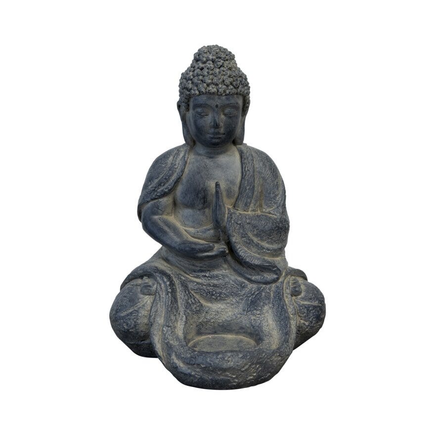 KARAN Figur 16x13 cm i Svart