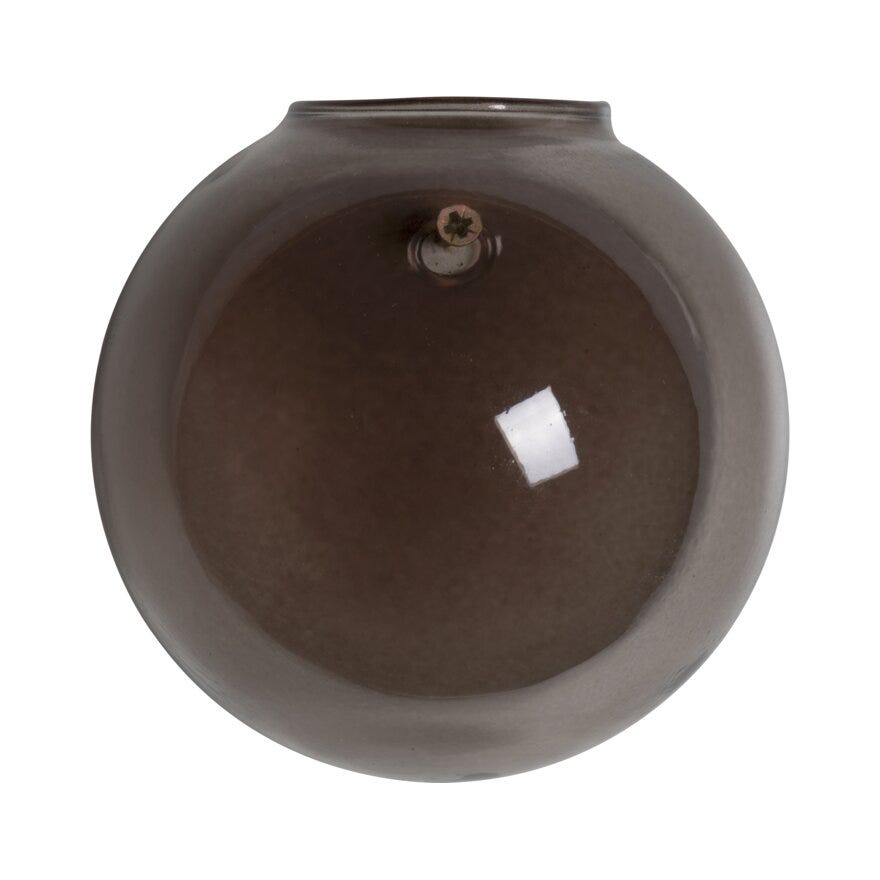 Sindig KVISTEN Veggvase H14 cm i Brun