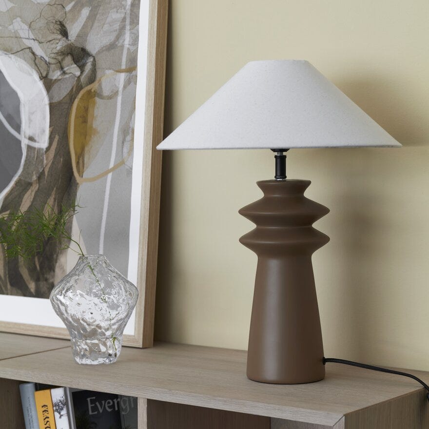 Sindig LASO Bordlampe H47.5 cm i Brun