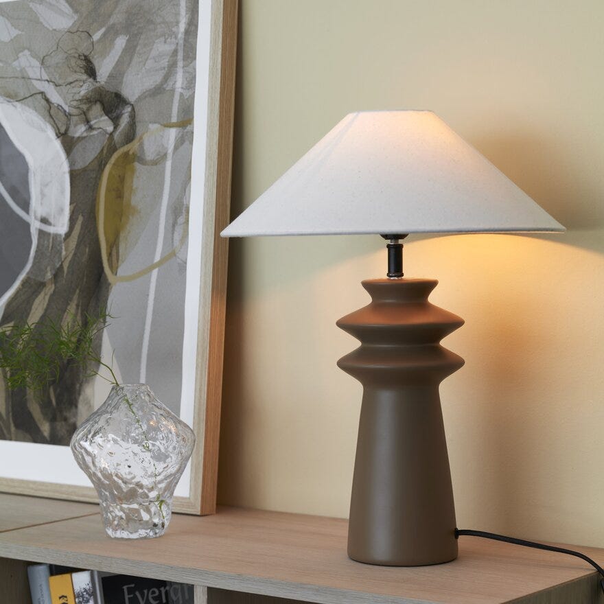 Sindig LASO Bordlampe H47.5 cm i Brun