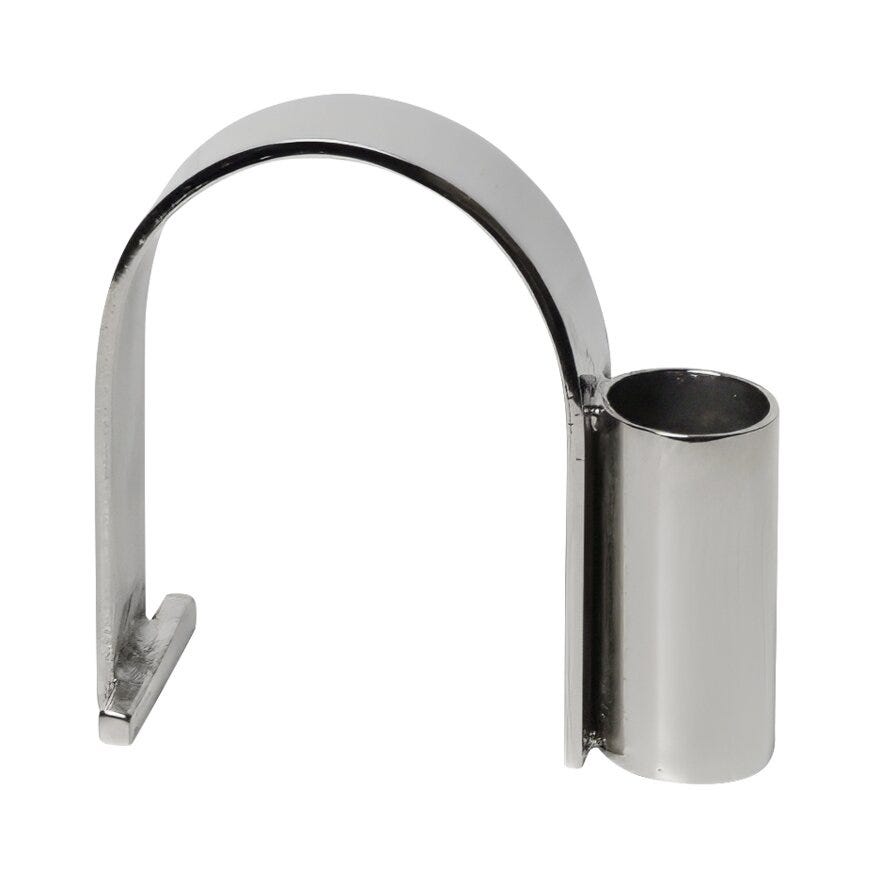 Sindig LOCHAN Lysestake H10 cm i Sølv