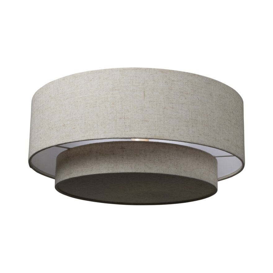 Sindig LUND Plafond Ø40 cm i Beige/natur