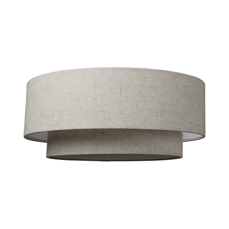 Sindig LUND Plafond Ø40 cm i Beige/natur