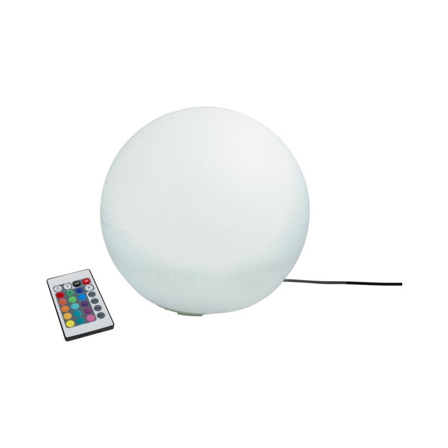 LUZ Dekorasjonslys Ø28 cm i Hvit