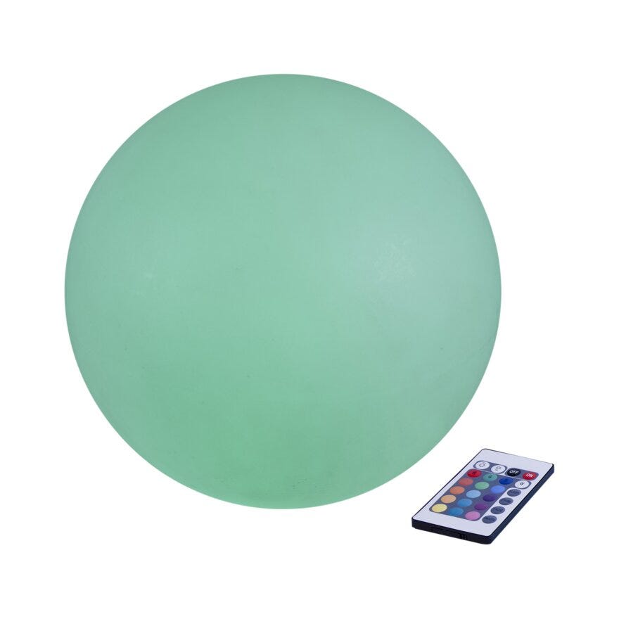 LUZ Dekorasjonslys Ø38 cm i Hvit
