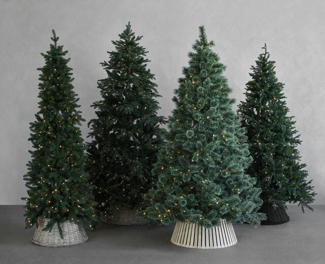 Premium Christmas LYX Juletre med lys H210 cm i Grønn