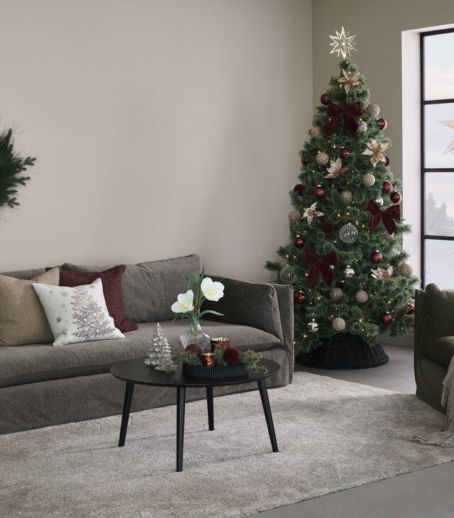 Premium Christmas LYX Juletre med lys H210 cm i Grønn