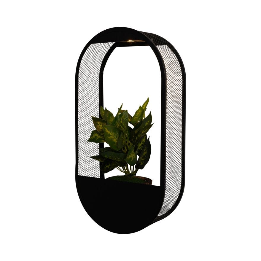 MADISON Solcellelampe H50 cm i Svart