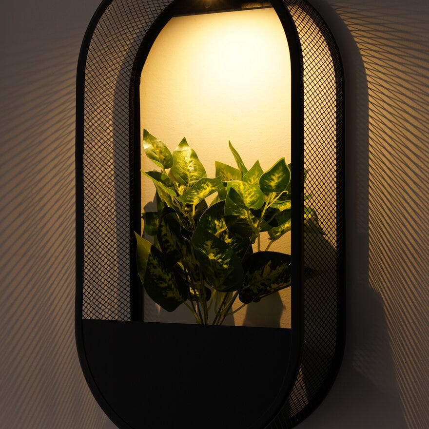 MADISON Solcellelampe H50 cm i Svart