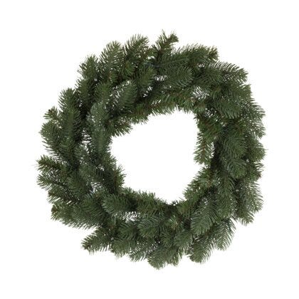 Mala julekrans med lys