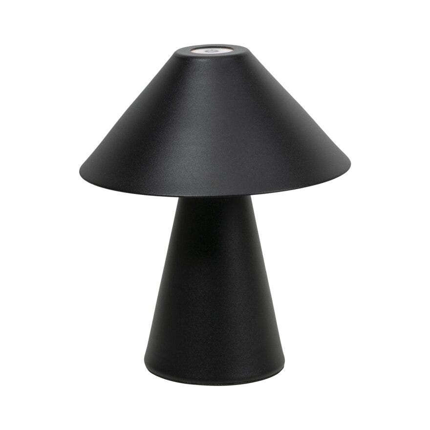 Sindig MASSI Bordlampe oppladbar Ø15 cm i Svart