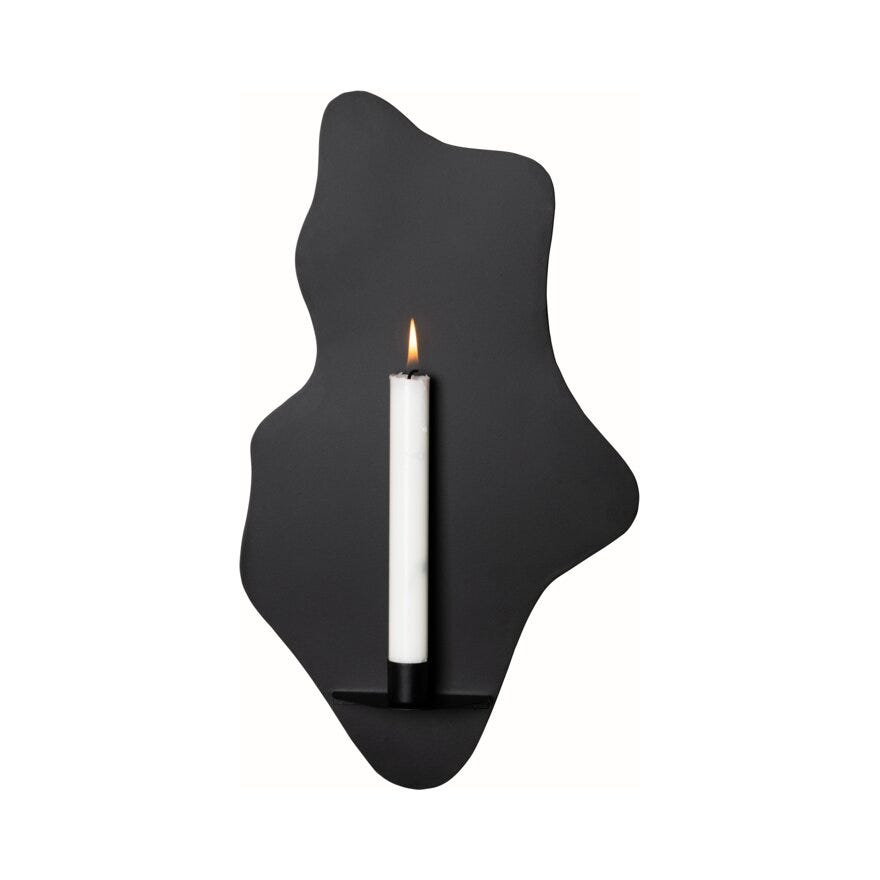 Sindig MEENA Vegglysestake H40 cm i Svart