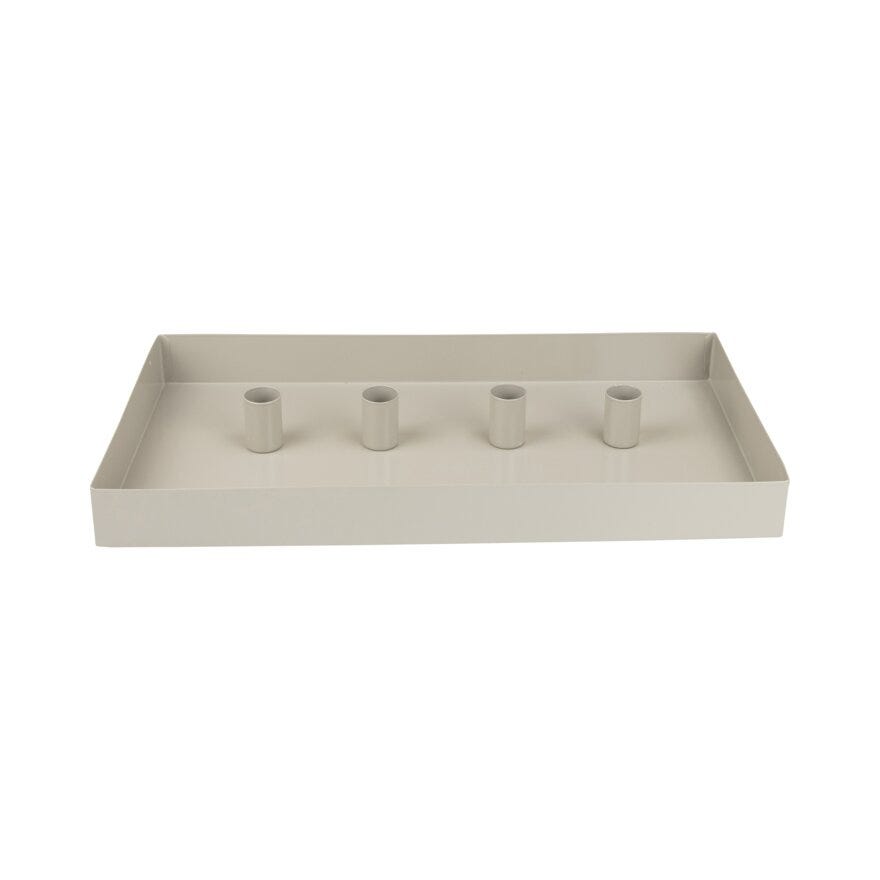 Sindig MOVE Lysestake 22x42 cm i Beige/natur